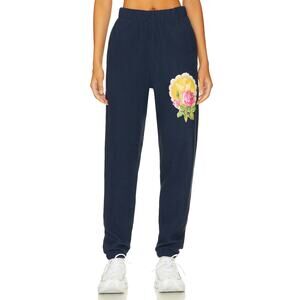 Boys Lie 'Room To Grow' Navy Terrycloth Sweatpants Size L